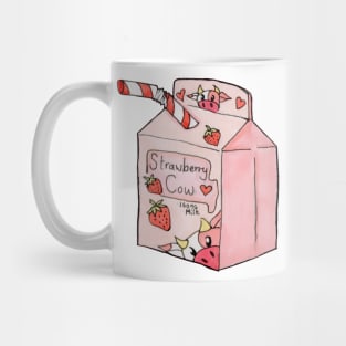 Strawberry cow Mug